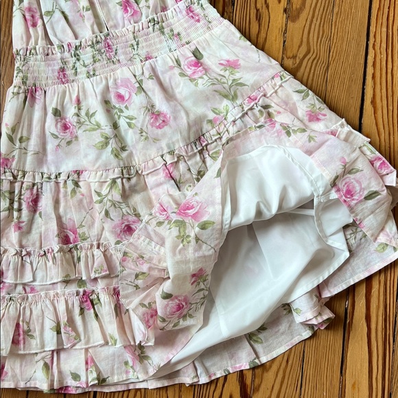 Sky to Moon Floral Halter Top Mini Dress - Picture 6 of 16